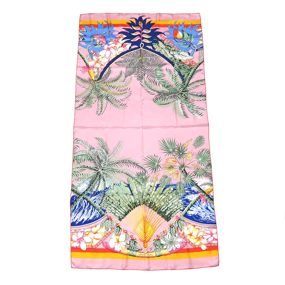 HERMES エルメス カレ90 ALOHA スカーフ シルク 楽天市場】【中古】 エルメス HERMES スカーフ カレ90 シルク