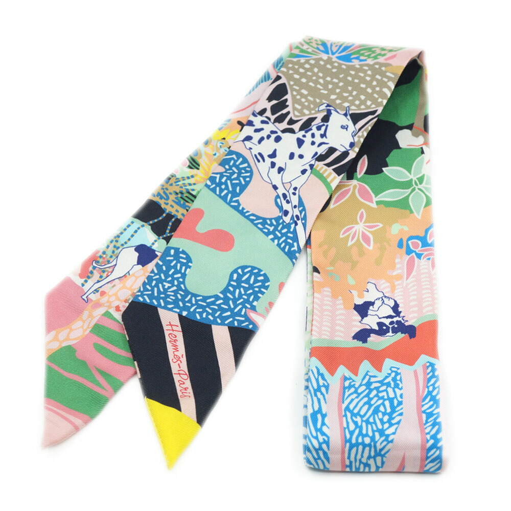 楽天市場】≪新品≫エルメス ツイリー 「colliers et chiens/首輪と犬