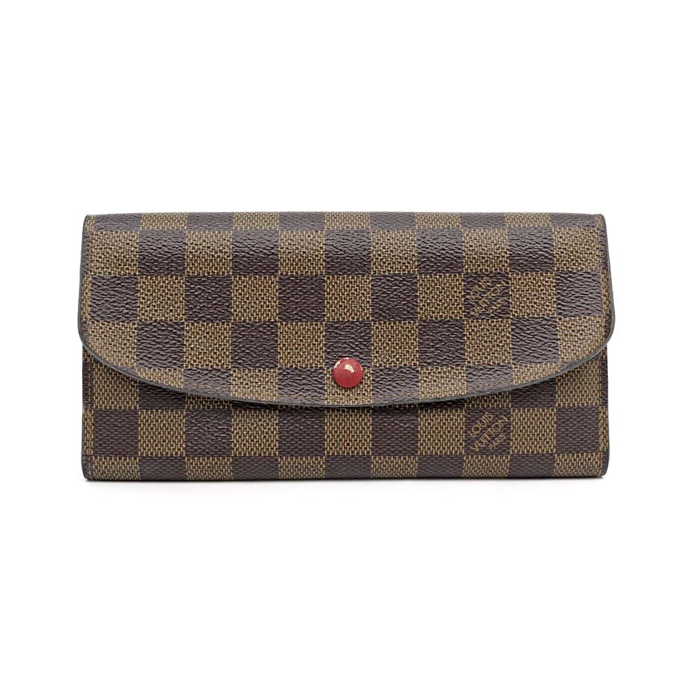 ルイヴィトン ダミエ ポルトフォイユ エミリー コクリコ N63544 LOUIS VUITTON ダミエ ポルトフォイユ・エミリー N63544