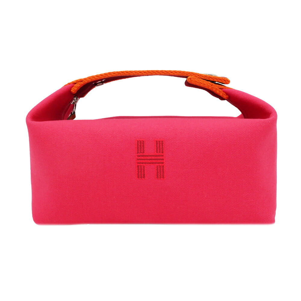 【最大限度４万円割り引き引き換え証】【名東】【HERMES】エルメス ブリッドアブラックPM ハンドバック 車寄せ ハイビスカス サクラ色【新品】【未当て嵌める】【中古】