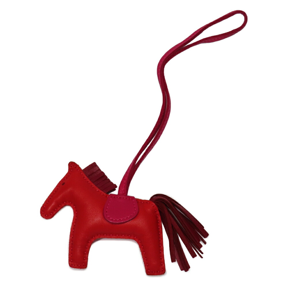 【送料無料】HERMES ユニコーンpm Hermes Rodeo charm PM Vert cypres/ Violet Agneau | L'ecrin