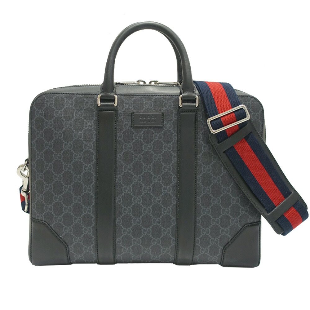 GUCCI グッチ GG柄 ビジネスバッグ ブリーフケース 楽天市場】【返品OK】【新品同様】グッチ ロゴ シルバー金具