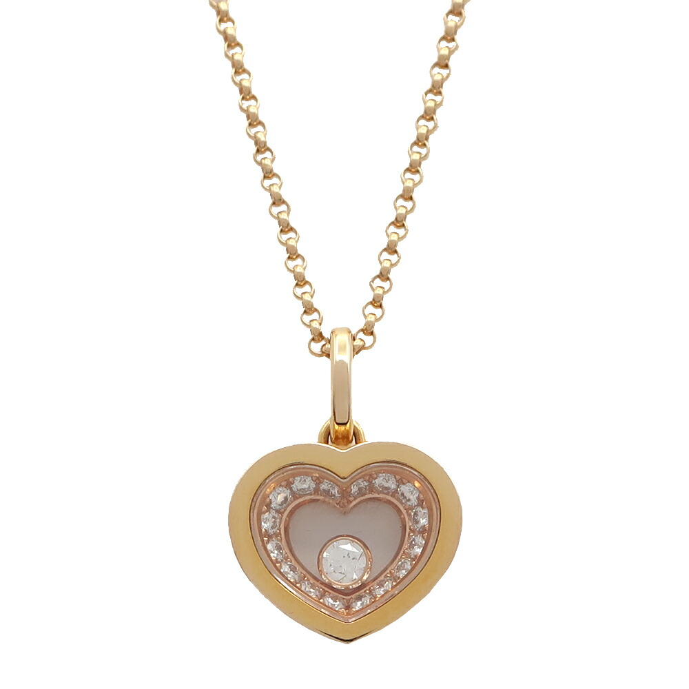 ショパール　ハッピーダイヤモンド　ローズゴールド　ネックレス　未使用　ダイヤ3P 楽天市場】【Chopard】 ショパール ハッピーダイヤモンド