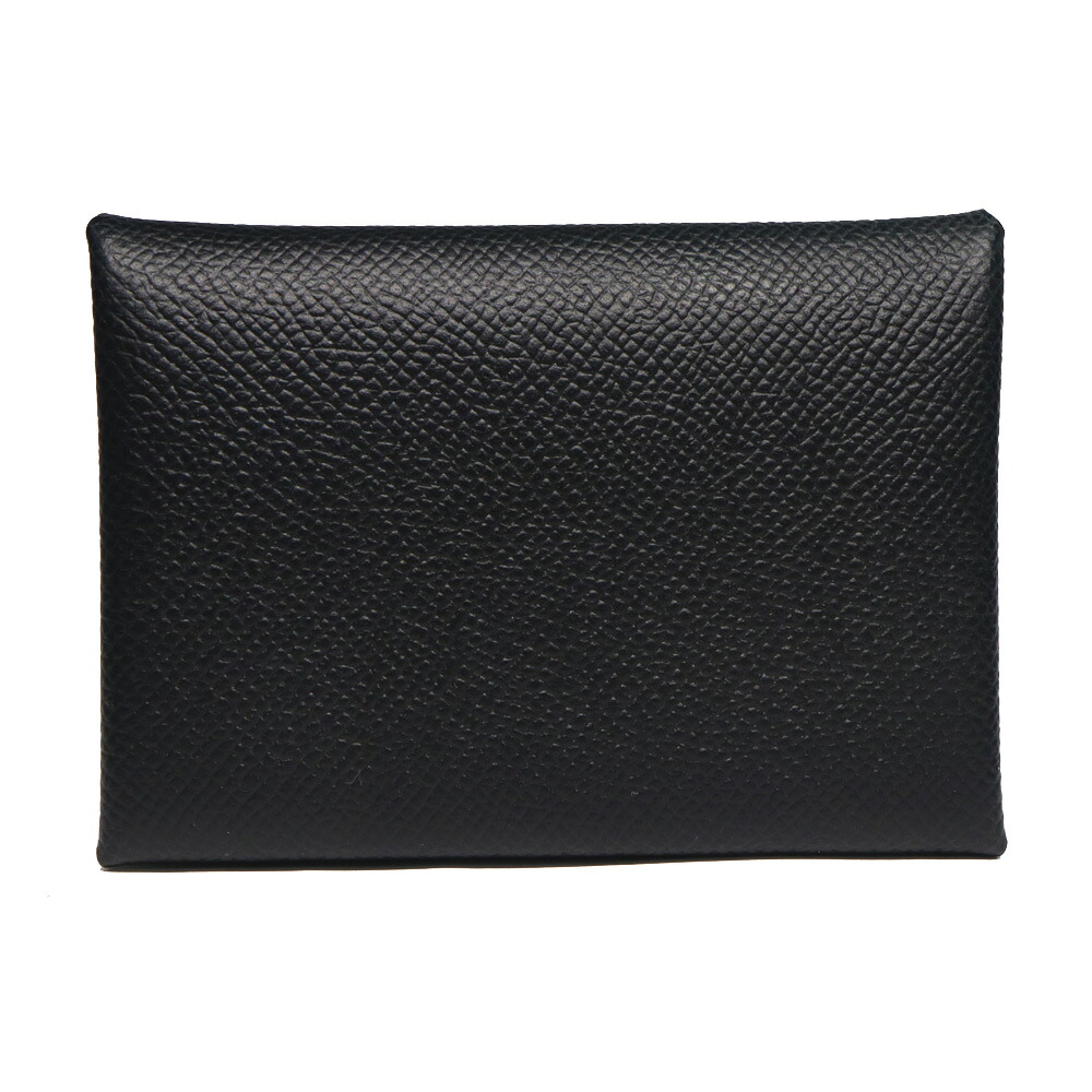 【名古屋】【HERMES】エルメス カルヴィディオ ヴォーエプソン ブラック B刻 コインケース カードケース メンズ レディース小物【新品】【未使用】【中古】