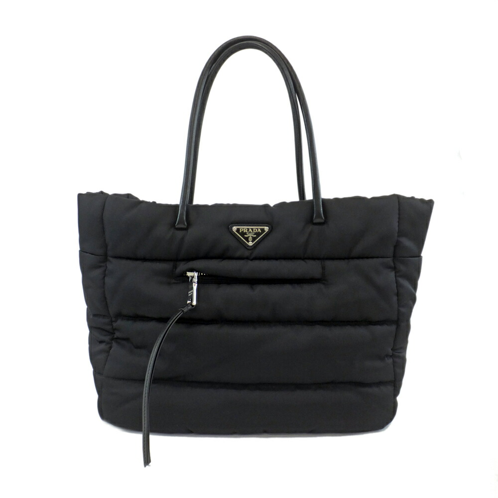 PRADA プラダ ロゴ キルティング トートバッグ 新品未使用正規品 PRADA 三角ロゴプレート キルティング トートバッグ 2way