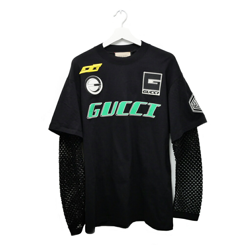 グッチ メンズ 長袖Tシャツ 784413 XJGQK 1043 楽天市場】【3%オフクーポン配布中】 GUCCI グッチ メンズ 長袖T