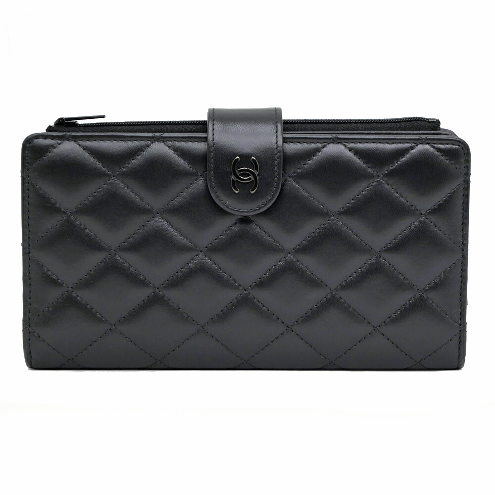 楽天市場】【財布】CHANEL シャネル マトラッセ ラウンド