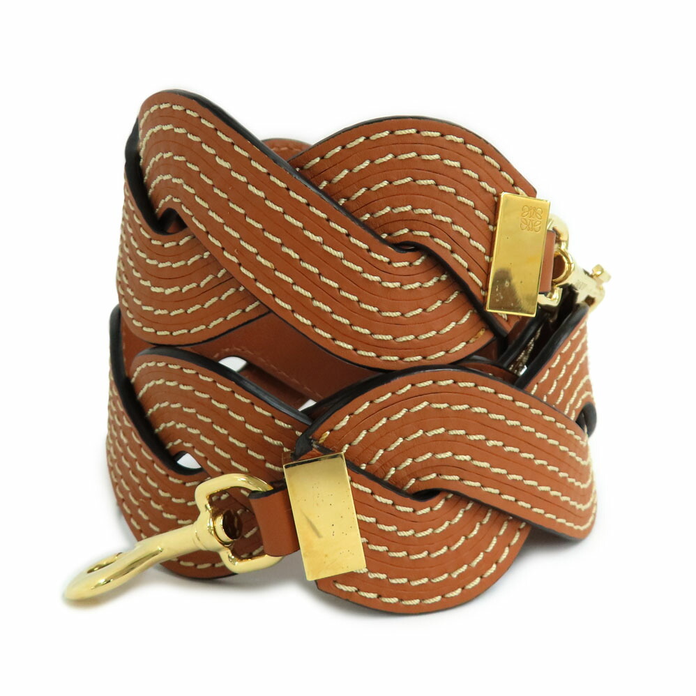 楽天市場】LOEWE ロエベ ブレイデッド ショルダーストラップ 替え