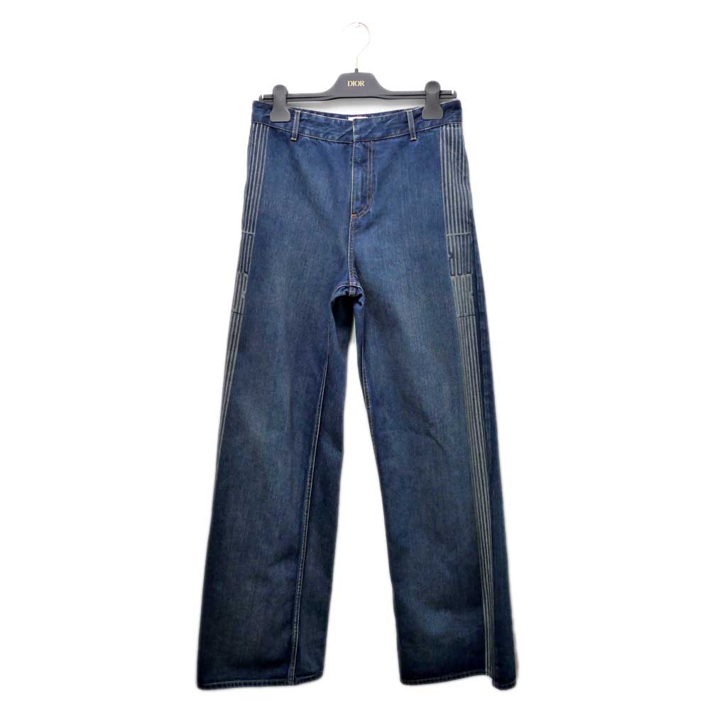 楽天市場】【ディオール】DIOR ワイドストレート フリンジ デニム