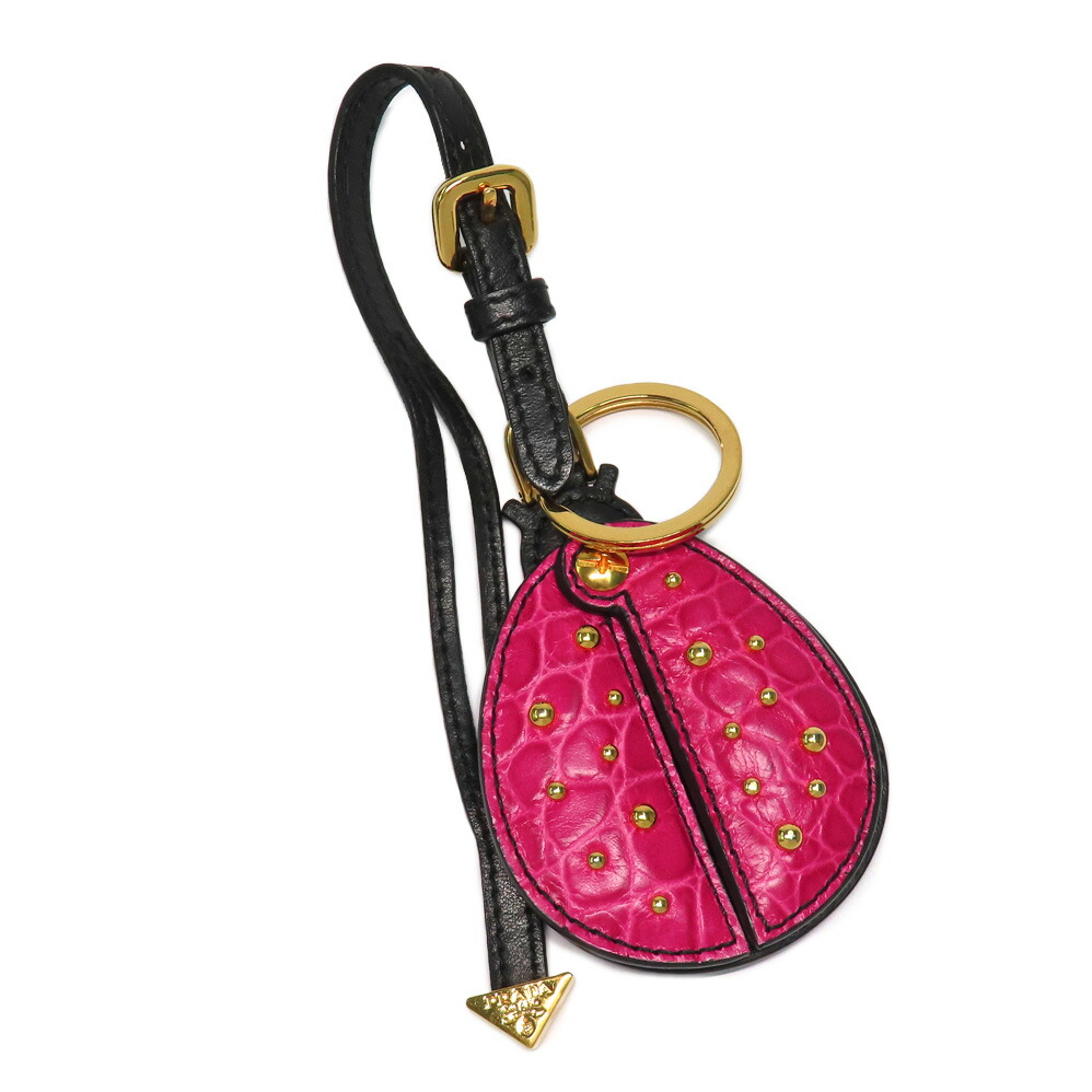 楽天市場】PRADA プラダ ミラー 鏡 チャーム バッグチャーム