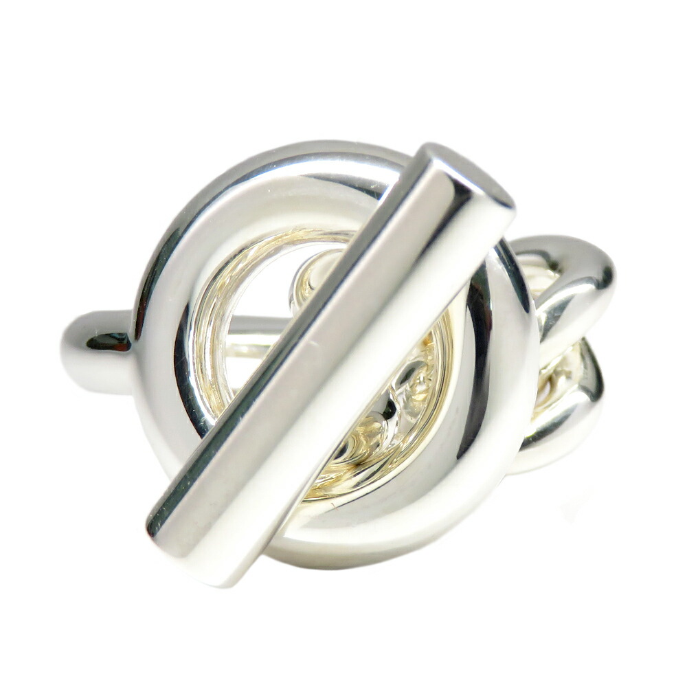 楽天市場】エルメス クロワゼットGM リング シルバー サイズ52 104587