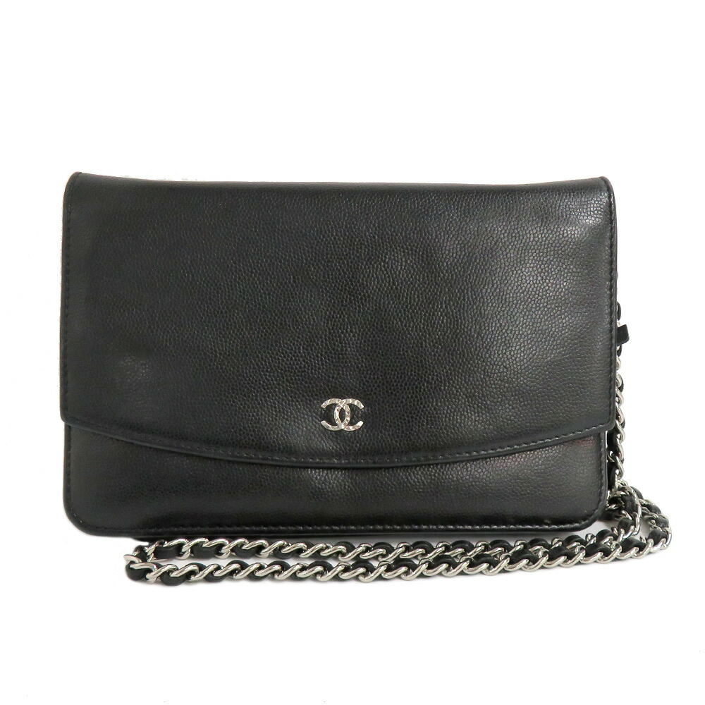 シャネル　長財布　フラワーココ　黒　レザー　シルバーチェーン　ショルダー 楽天市場】CHANEL シャネル ラッキーフラワー ココマーク