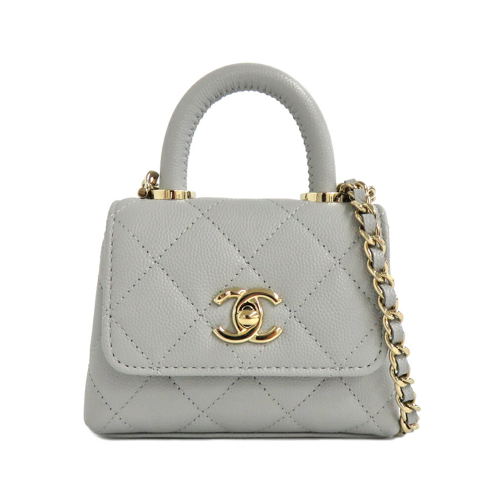 楽天市場】【新品同様】シャネル 【CHANEL】ココハンドル トップ