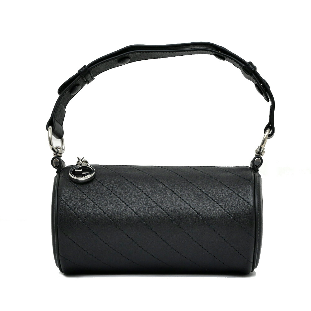【最大3万円クーポン 5/1 0:00】【名東】【GUCCI】グッチ ブロンディ ミニ ショルダーバッグ 760170 ワンショルダー ブラック ノワール 黒 レザー レディース【新品】【未使用】【中古】