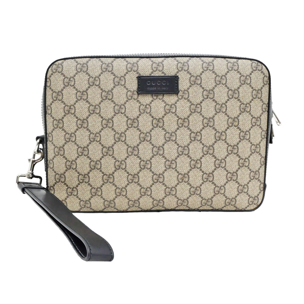 GUCCI グッチ GGスプリーム ブルームス クラッチバッグ 410807 Used 美品】グッチ GUCCI クラッチバッグ GGブルームス GG