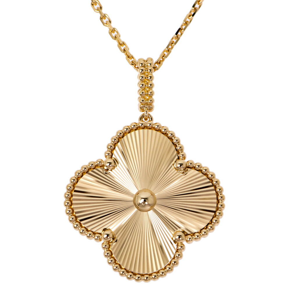 RiaVan Cleef & Arpels アルハンブラ　マザーオブパール Van Cleef & Arpels] アルハンブラ マザーオブパール 6連フラワー