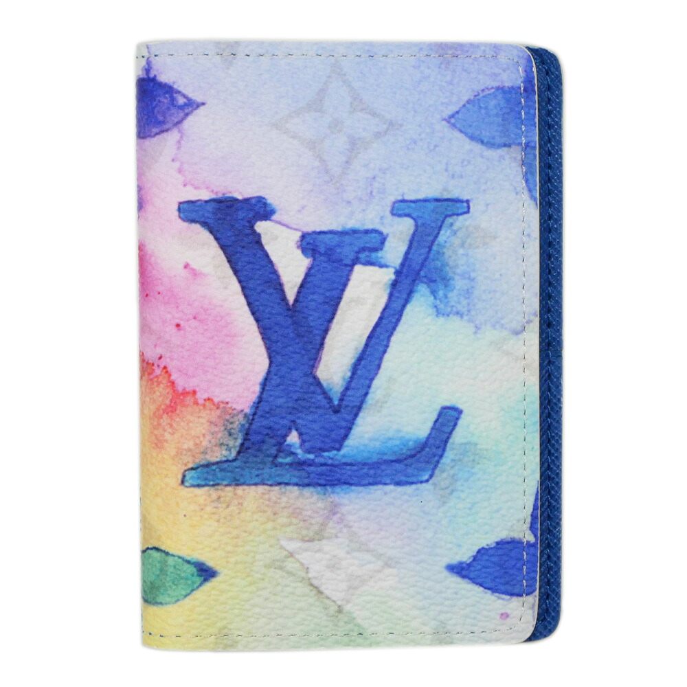 【最高限度４万円銀行割引引き換え証】【名東】【LOUIS VUITTON】ルイヴィトン お水色合い モノグラム まとめ役 ドゥ ポッシュ M80456 RFID 白いこと 歌留多入れもの 小物【美品】【中古】