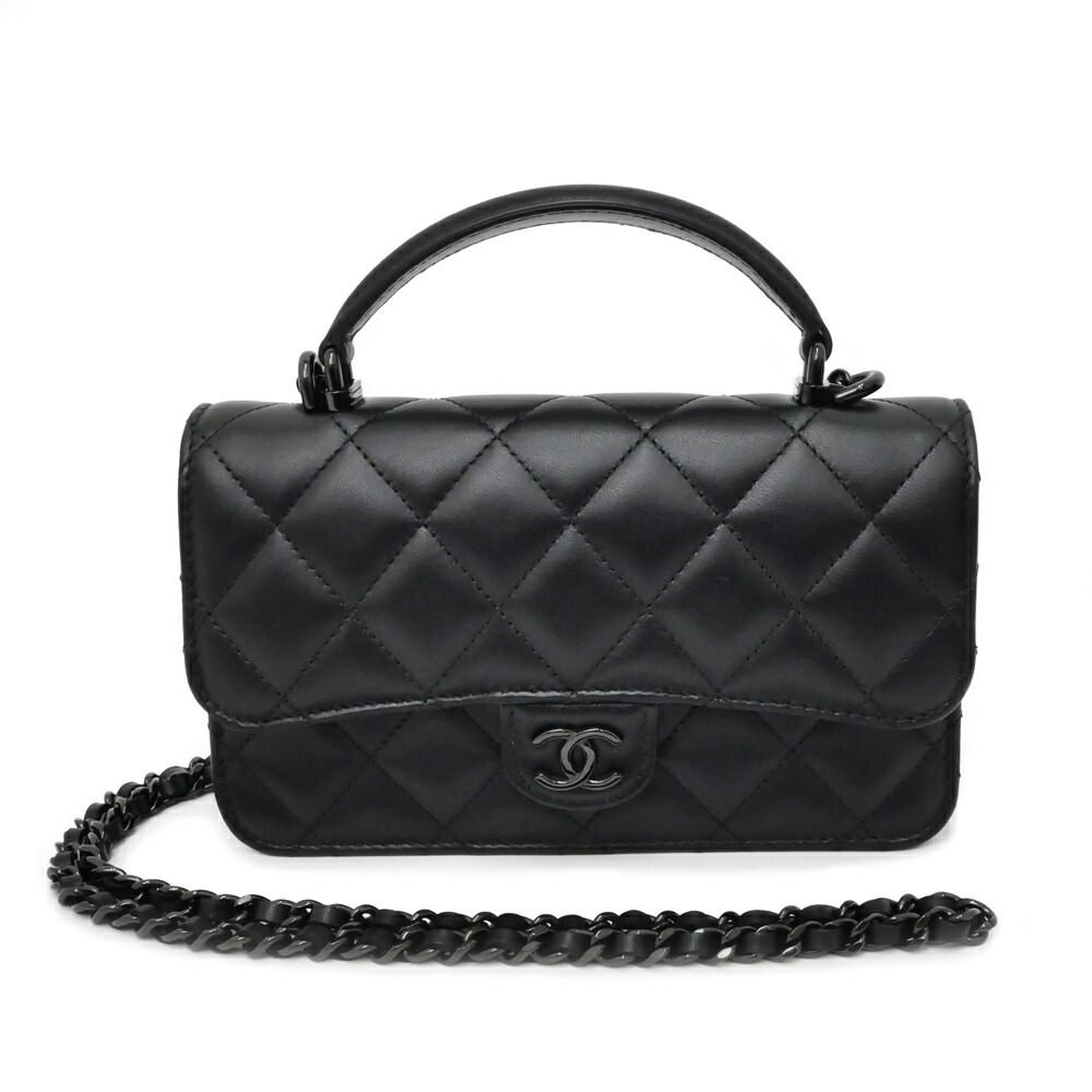 楽天市場】CHANEL シャネル マトラッセ 20 キルティング CC ココマーク