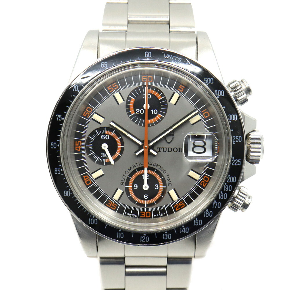 【最大３万円OFFクーポン】【栄】【TUDOR】チューダー チュードル クロノタイム 94200 グレー 腕時計 メンズ【中古】 792,000円