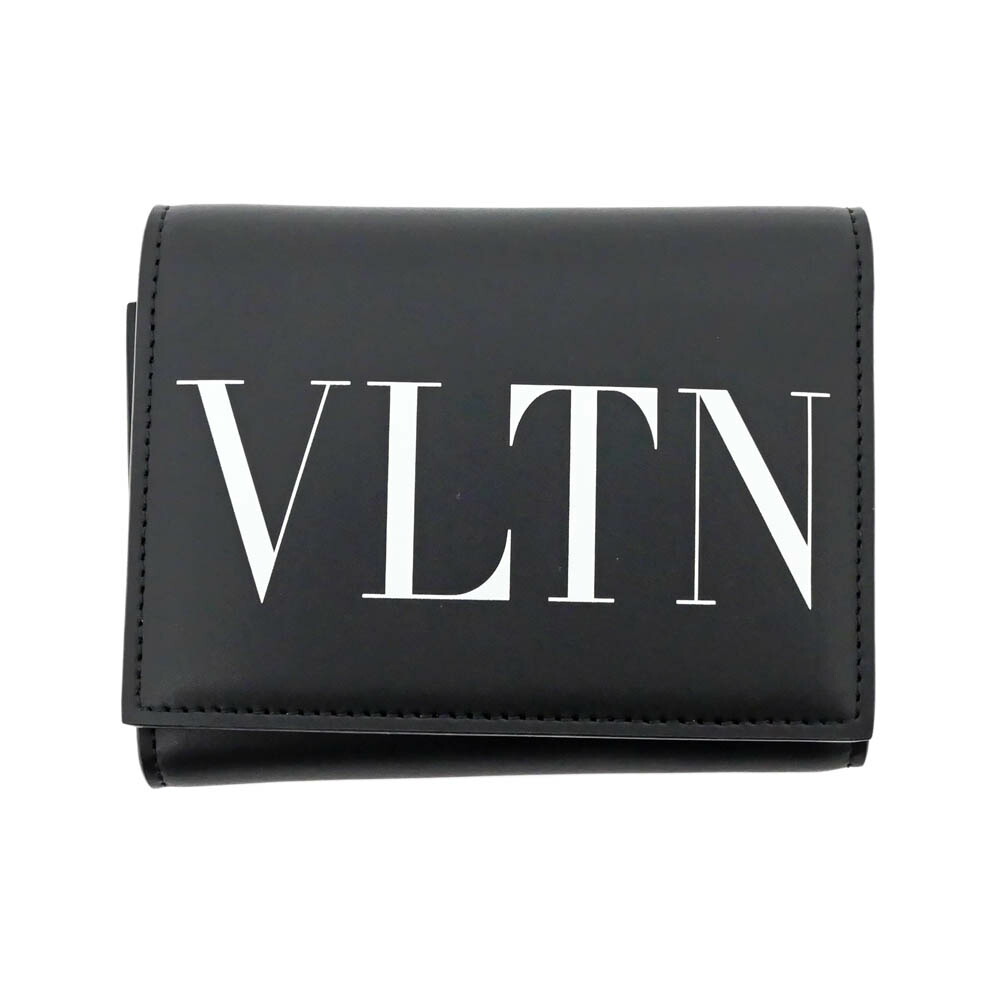【名東】【VALENTINO】ヴァレンティノ 三つ折り財布 VLTNロゴ ブラック 黒 ウォレット 財布 レディース【中古】 28,656円