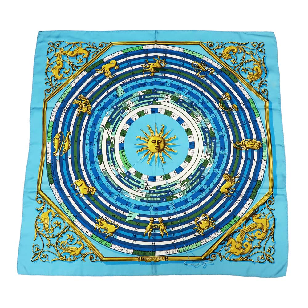 楽天市場】【エルメス】Hermes カレ90 プリーツ シルクスカーフ DIES