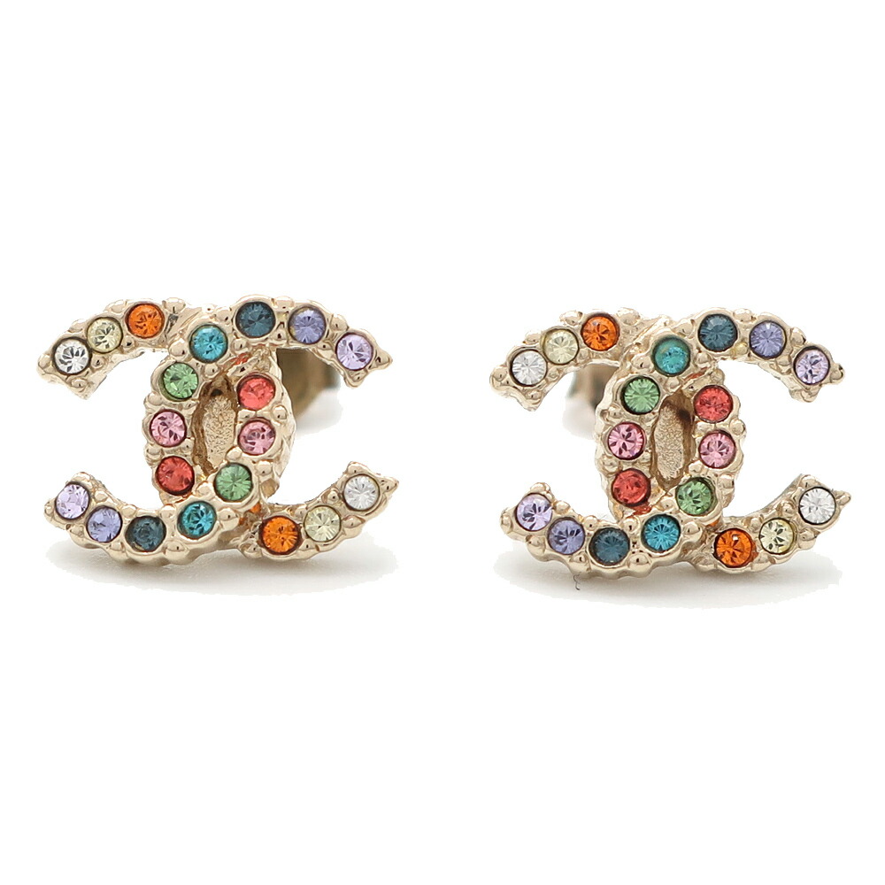 楽天市場】【CHANEL】シャネル ピアス ココマーク スクエア 四角