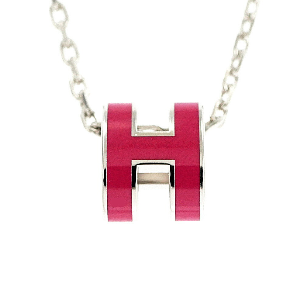 楽天市場】エルメス HERMES ポップアッシュH ロゴネックレス