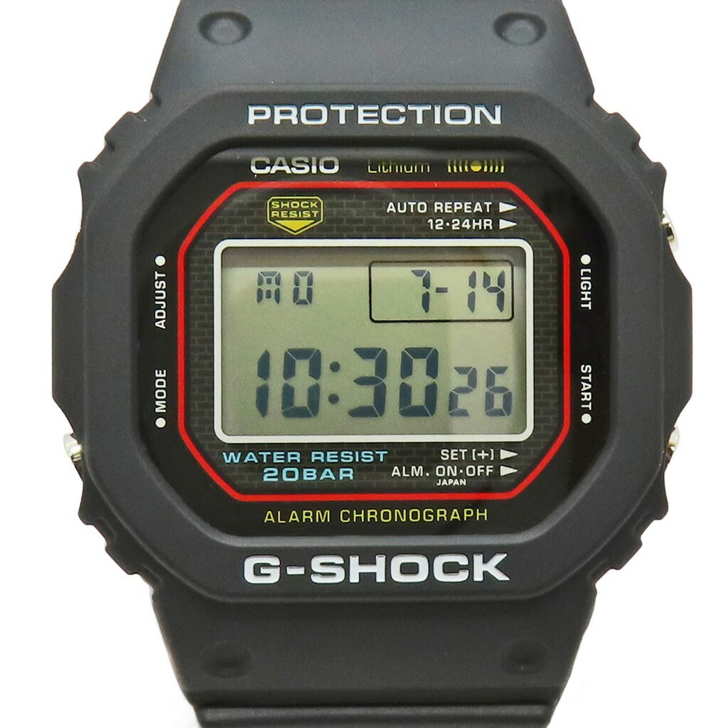 楽天市場】G-SHOCK ジーショック DW-5000-SP-1JR 20周年記念