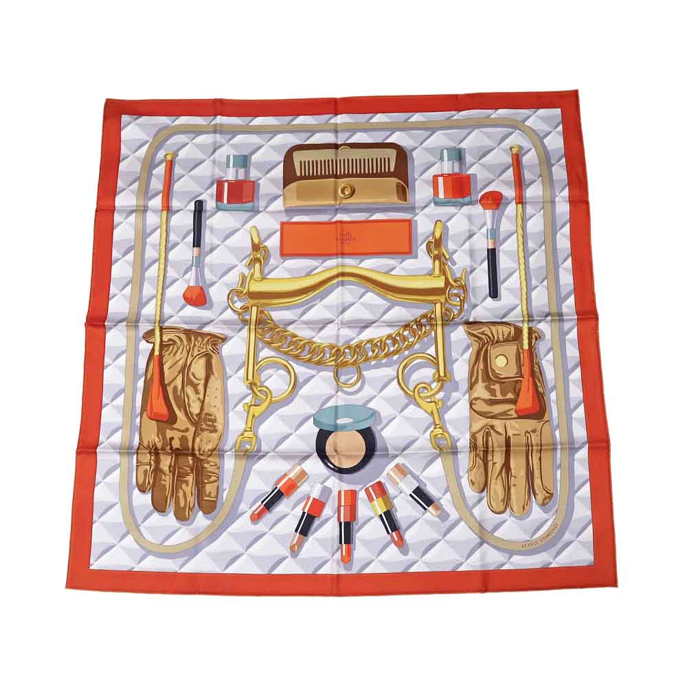 楽天市場】【未使用品】HERMES エルメス スカーフ カレ 90