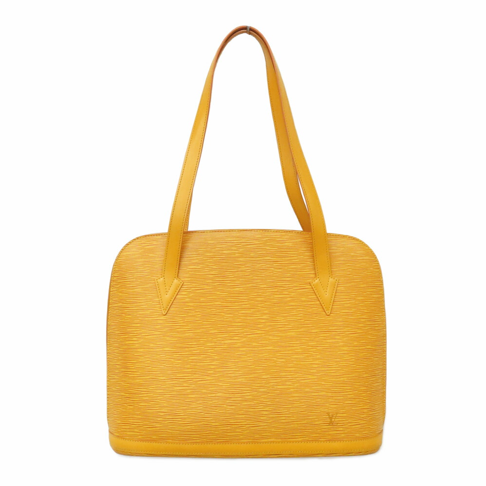 【名古屋】【LOUIS VUITTON】ルイヴィトン リュサック M52289 エピ タッシリイエロー ショルダーバッグ 肩掛け ゴールド金具 レザー レディース メンズ【中古】