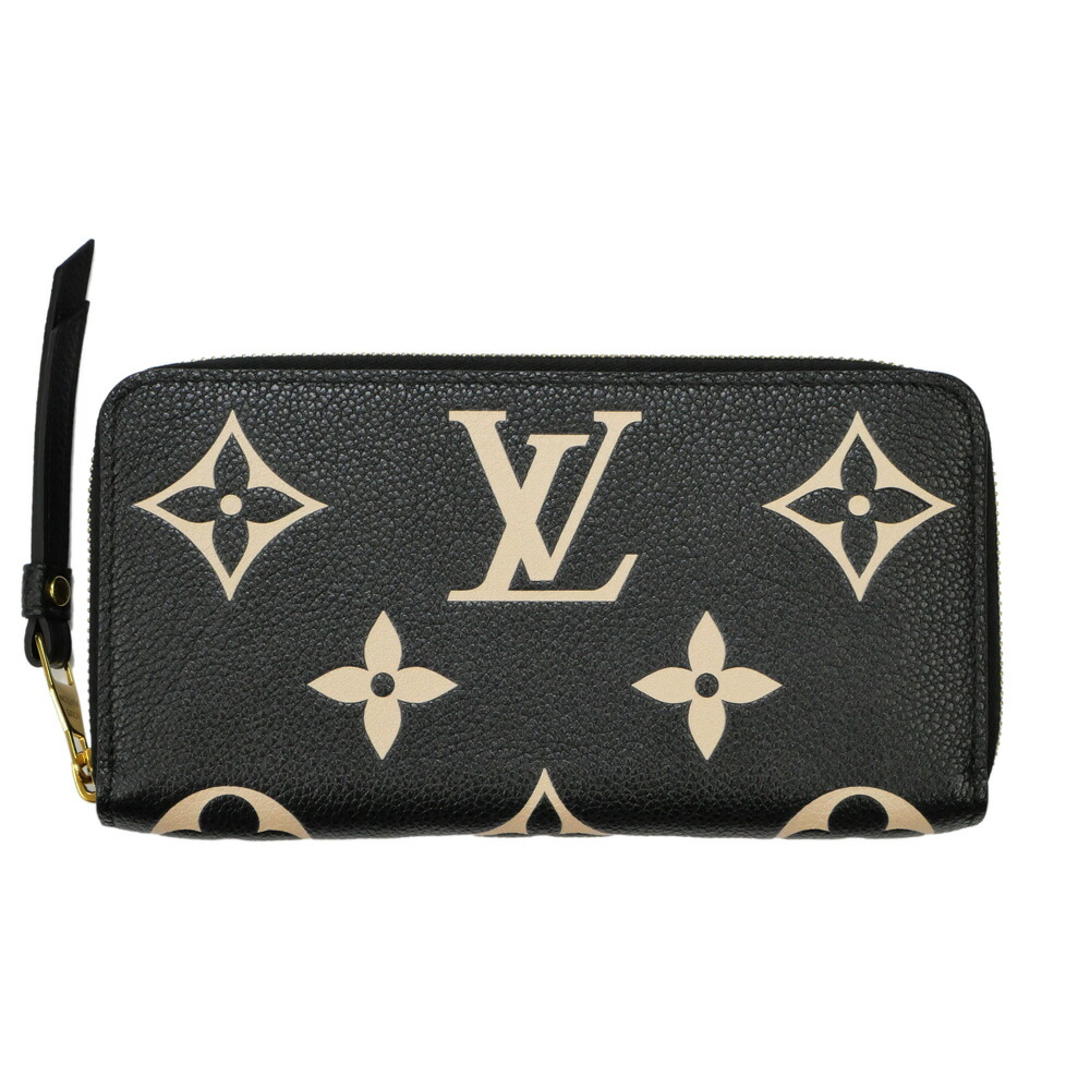 美品 LOUIS VUITTON アンプラント ジッピーウォレット ラウンド LOUIS VUITTON - ルイ・ヴィトン アンプラント バイカラー
