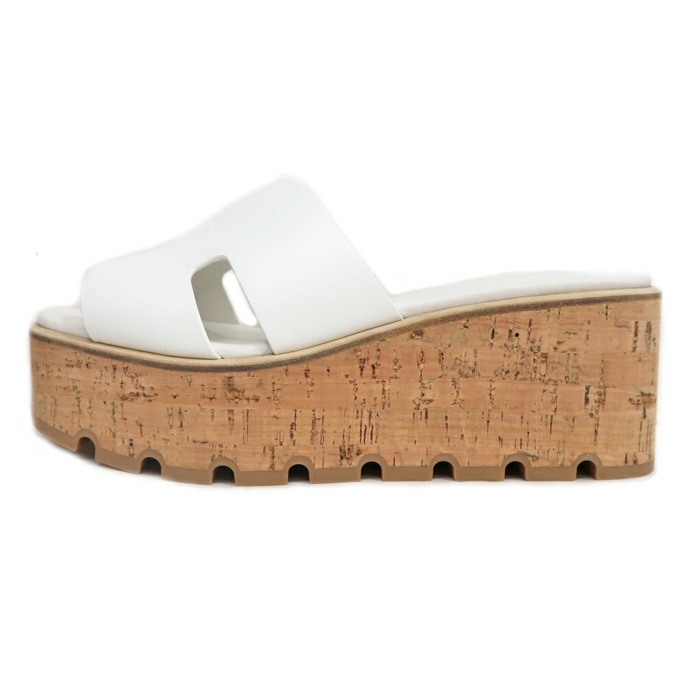 （未使用美品）HERMES サンダル イラナ／ホワイト 楽天市場】【靴】HERMES エルメス イラナ エスパドリーユ ウェッジ