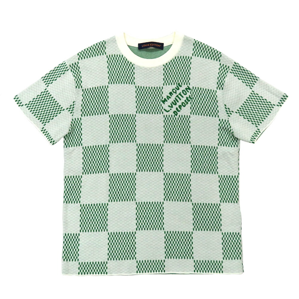 【希少 XLサイズ 】 ルイヴィトン プリンテッドダミエLV Tシャツ マルチ 値下げ！Louis Vuitton 極美品！希少マルチカラープリンテッドT
