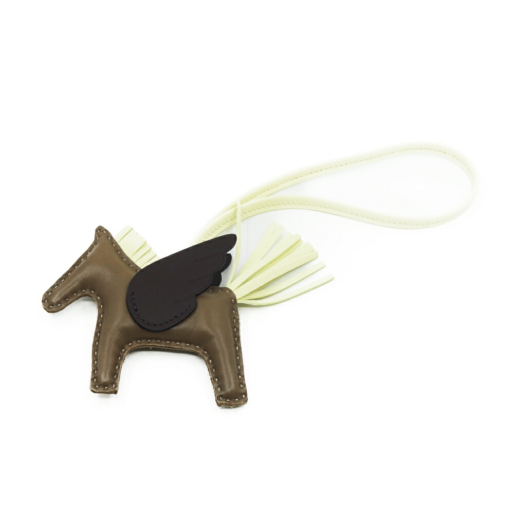 新品未使用エルメス　ロデオペガサスPM エトゥープ HERMES チャーム ロデオ ペガサス pm エルメス ロデオチャームペガサス