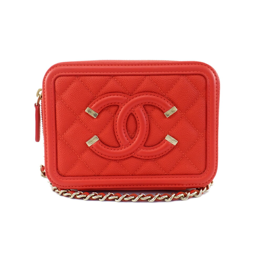 楽天市場】【美品】シャネル 【CHANEL】 CCフィリグリー スモール