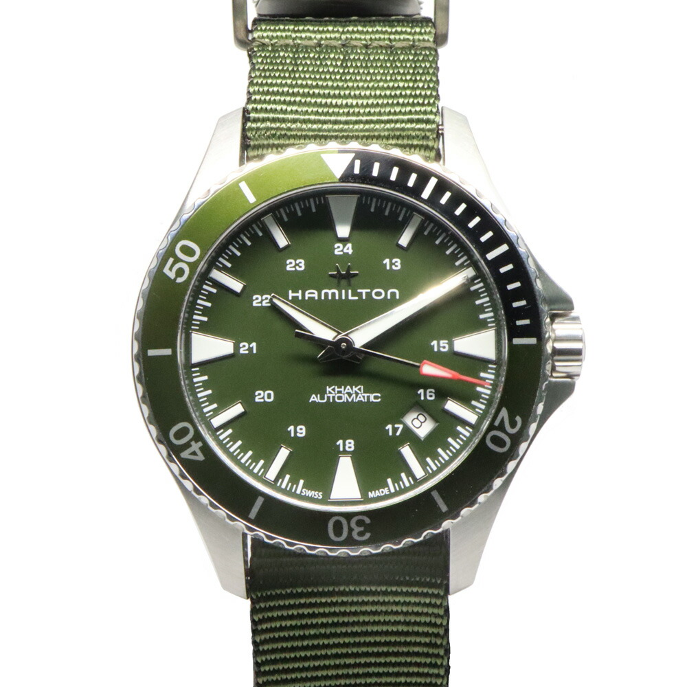 ハミルトン カーキ ネイビー スキューバ オート デイデイト自動巻 ハミルトン「カーキ ネイビー スキューバ オート」に、カラフル