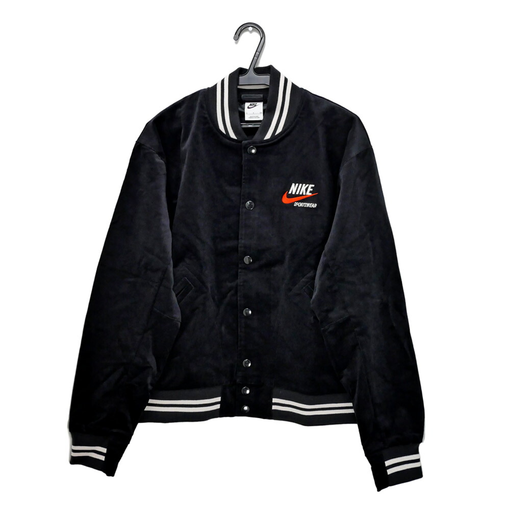 ナイキ ボンバージャケット トレンド スタジャン＼サイズL M 新品 NIKE ナイキ ボンバージャケット トレンド スタジャン 黒