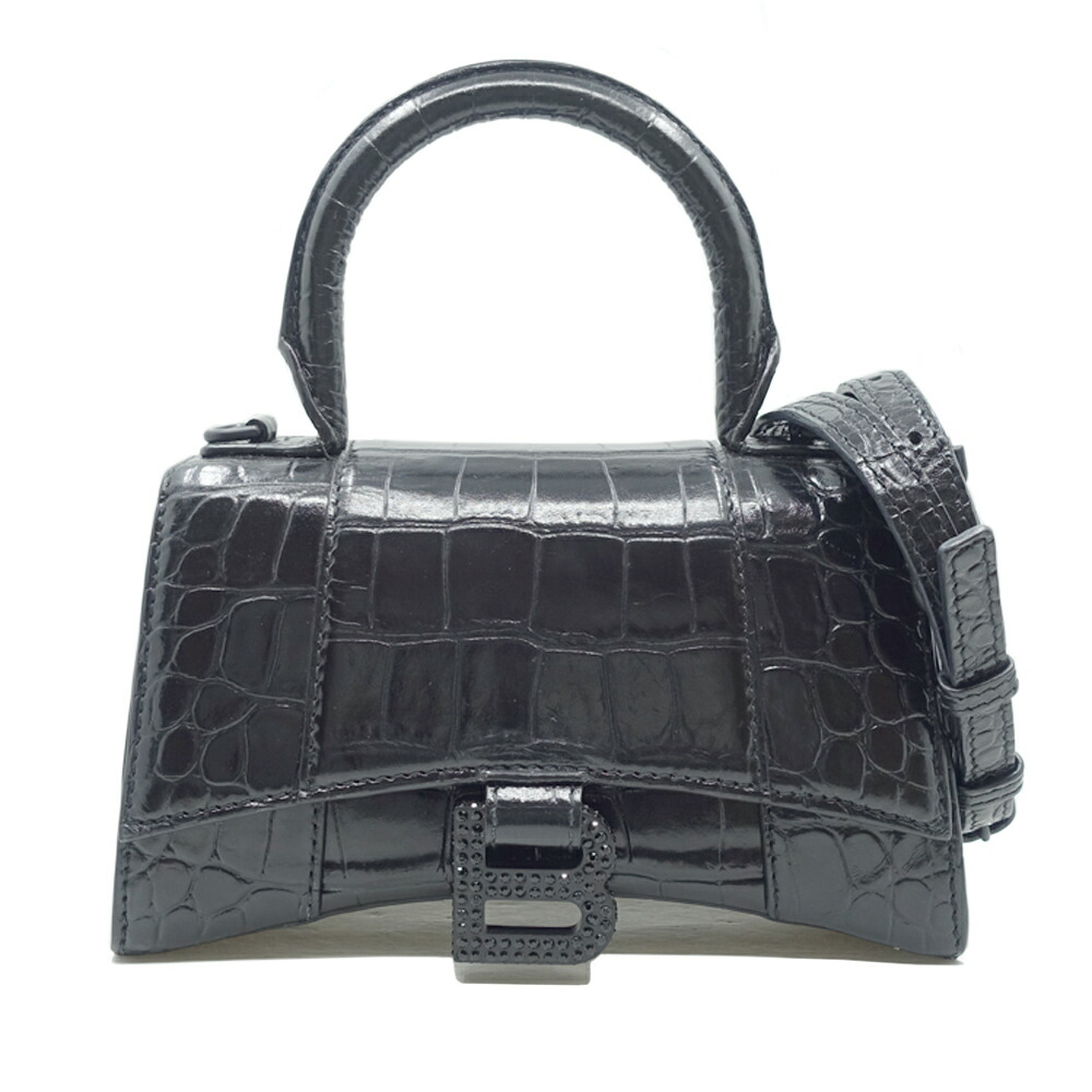 ★極美品★ BALENCIAGA ヴィンテージ ボストンバッグクロコダイル型押し 三越伊勢丹 | BALENCIAGA/バレンシアガ通販 | HOURGLASS