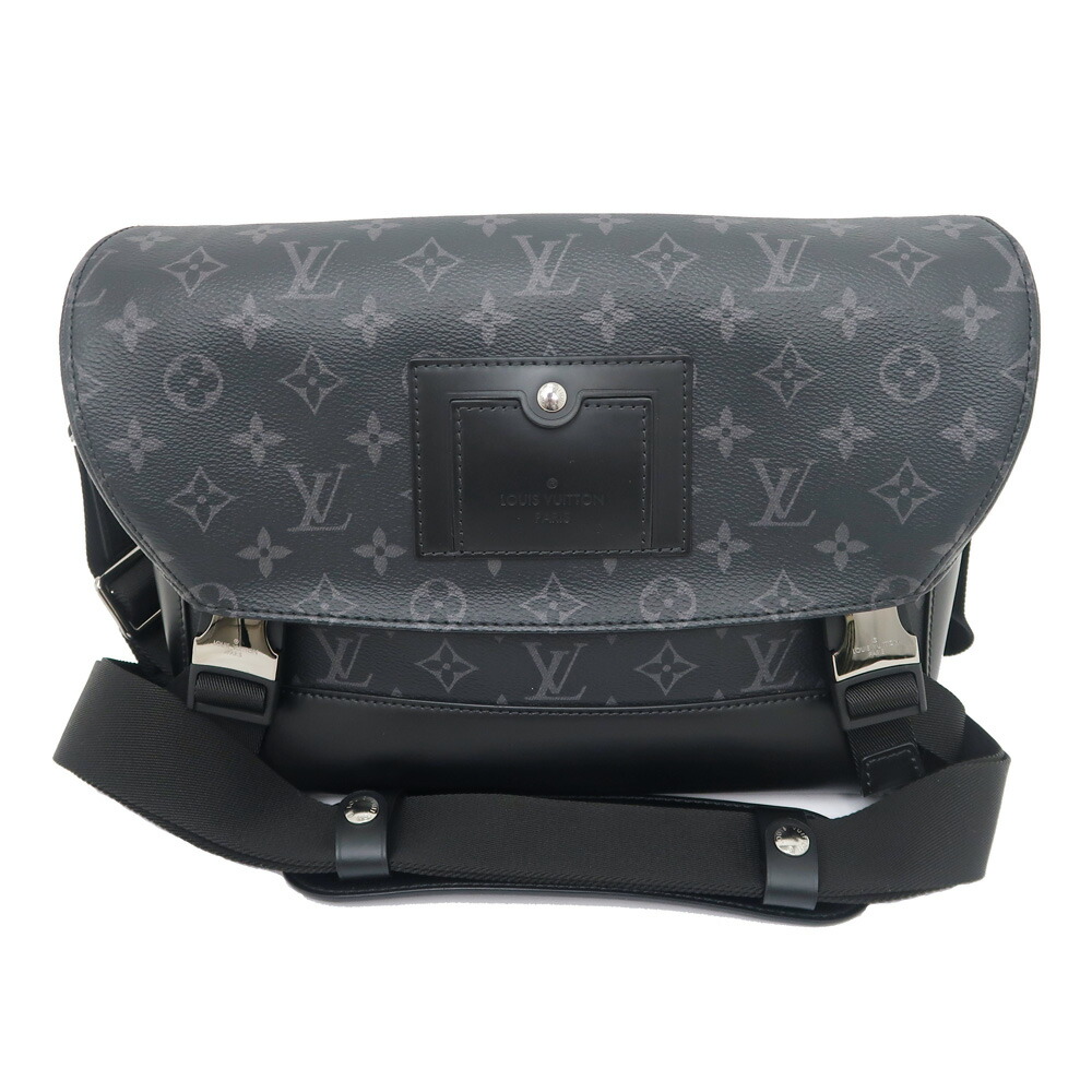 【最大限度４万円割り引き引き換え証】【名東】【LOUIS VUITTON】ルイヴィトン 伝達人 ヴォワヤージュPM M40511 RFID モノグラムエクリプス ショルダーバッグ 黒いこと メンズ【中古】