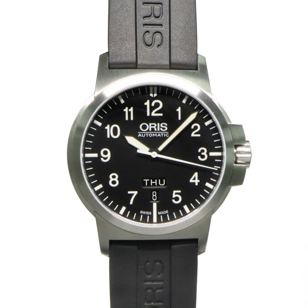 オリス　7500 自動巻　ブラック　希少　メンズ 楽天市場】オリス（ORIS）☆BC3・デイデイト・7500・SS