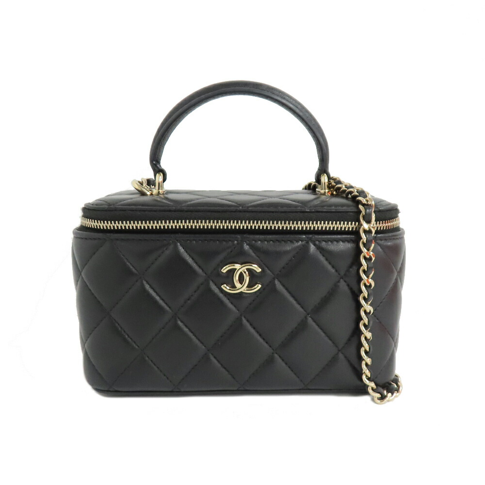 eliy. CHANEL 黒 キルティング ケース 楽天市場】【美品】シャネル 【CHANEL】 カンボンライン