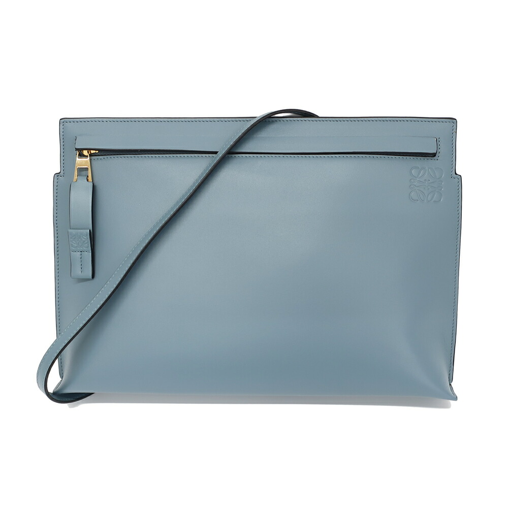 LOEWE✨Tポーチ ショルダーバッグ アナグラム 2WAY グレージュ系 LOEWE