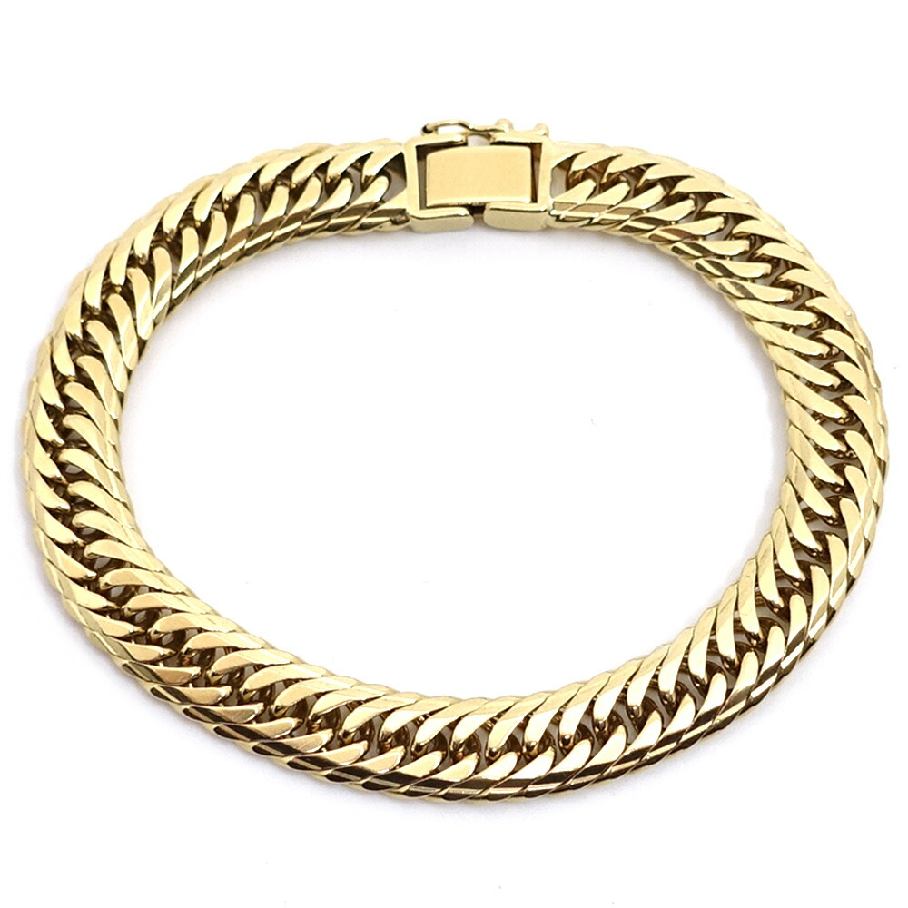 【最大限度４万円割り引き引き換え証】【栄】【JEWELRY】宝飾品 喜平 キヘイ 16面トリプル 腕輪 K18YG 18金 黄色ゴールド 29.7g 大広間目じるし 本体のみ【中古】