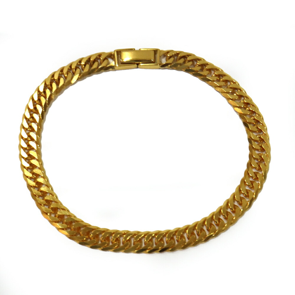 楽天市場】田中貴金属 喜平 ブレスレット K18×PT850 6面カット ダブル