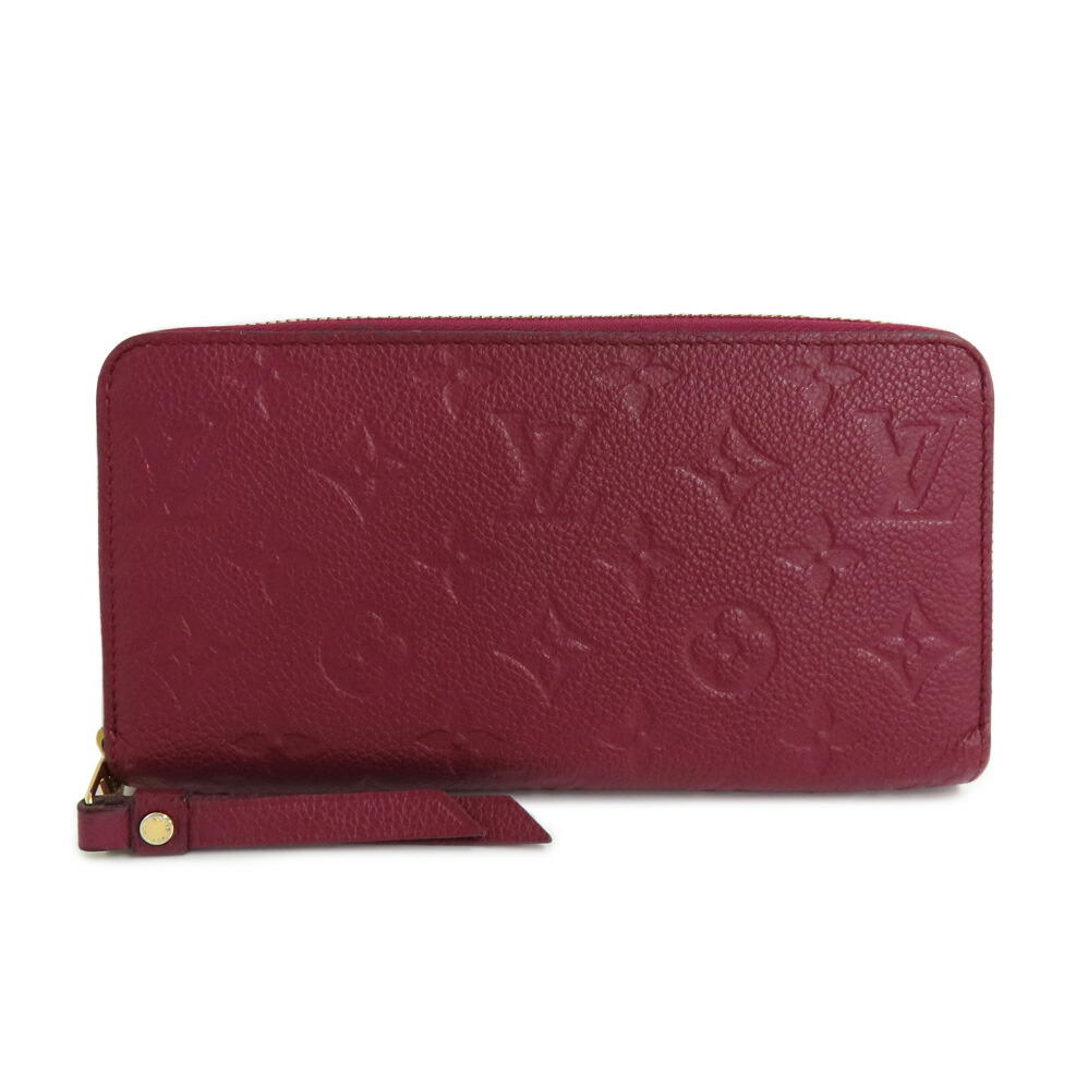 【名古屋】【LOUIS VUITTON】ルイヴィトン ジッピー・ウォレット M60549 モノグラム・アン工業プラント オロール パープル系 ゴールド金具 ラウンドジッパー長紙入れ なめし革 レディース メンズ【中古】
