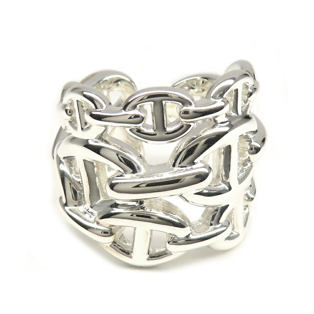 楽天市場】HERMES【エルメス】シェーヌダンクル アンシェネPM リング