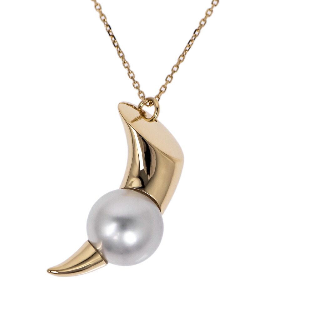 タサキ　TASAKI　田崎　ネックレス　パール6.7mm-9.2mm　真珠　美品 TASAKI 田崎 タサキ K18 18金イエローゴールド アコヤパール (NC:淡水