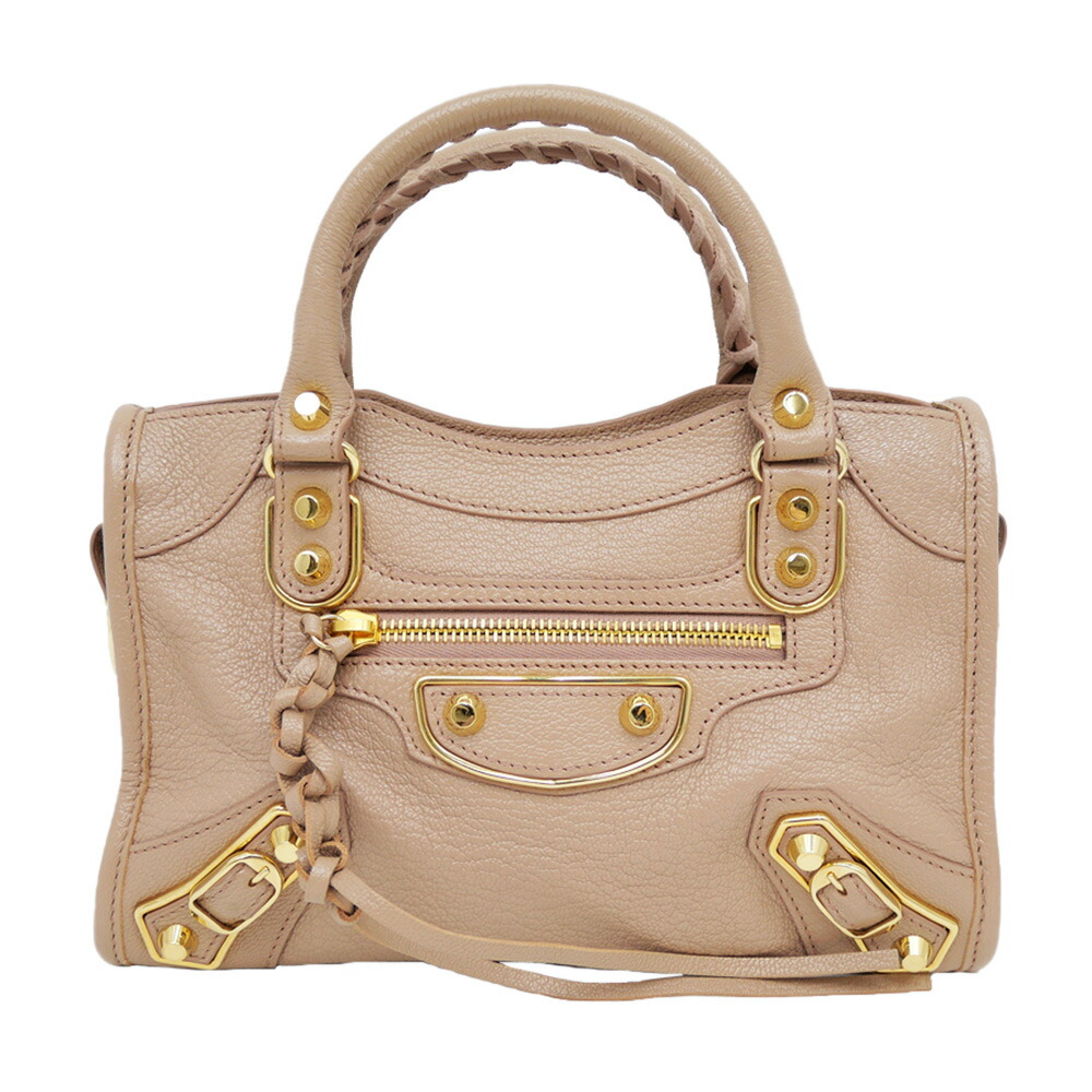 BALENCIAGA バレンシアガ シティ バッグ 2way ブラウン／レザー製 楽天市場】【バッグ】BALENCIAGA バレンシアガ ザ シティ エディターズ