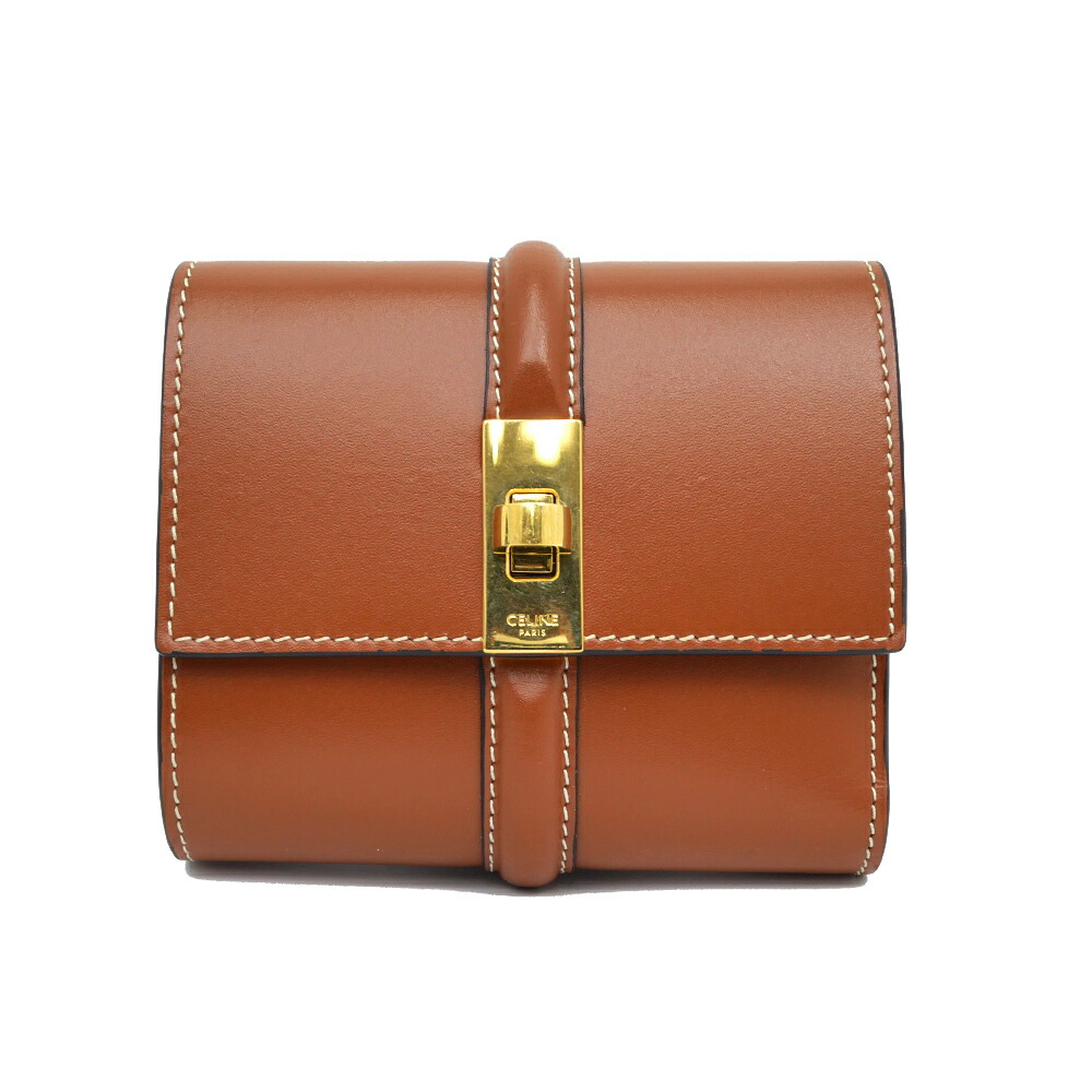 楽天市場】O 【CELINE】 【セリーヌ】 10F52 トリフォールドウォレット
