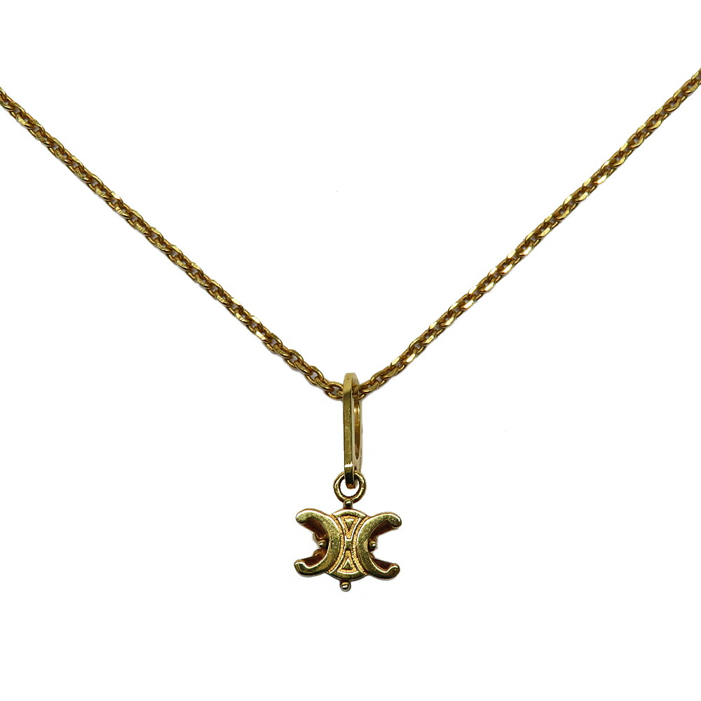 楽天市場】セリーヌ アニマルモチーフ 象 ネックレス 金属製